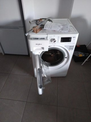 Lavadora Secadora Vapor Whirlpool 8+6 kg