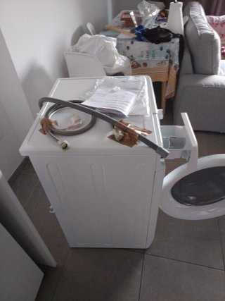 Lavadora Secadora Vapor Whirlpool 8+6 kg