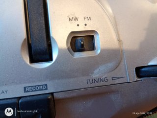Radio Casete Philips AW7150 Plata