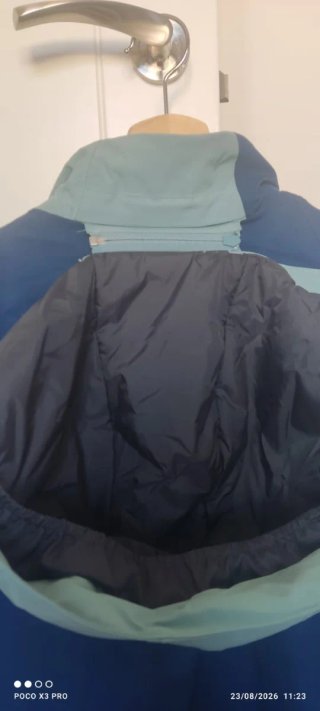 Chaqueta de esquí Spyder azul y verde