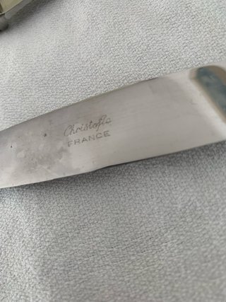 Set 4 coltelli Christofle France vintage