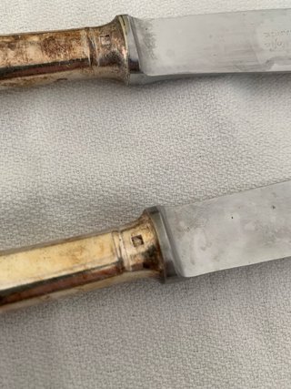 Set 4 coltelli Christofle France vintage