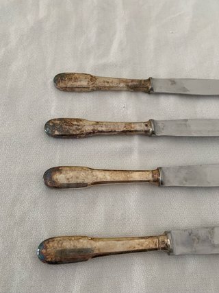 Set 4 coltelli Christofle France vintage