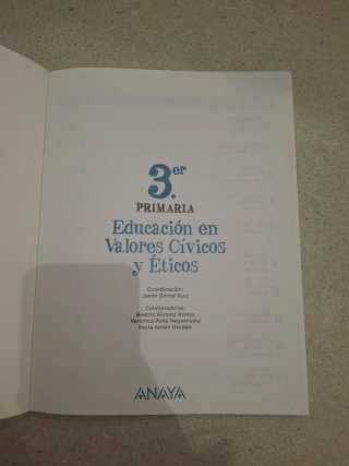 Libro Valores Éticos