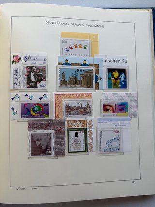 Álbum Sellos Alemania BRD 1992/96 Nuevos** 76 PAG