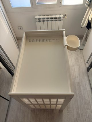 Cambiador bebé Gulliver IKEA blanco