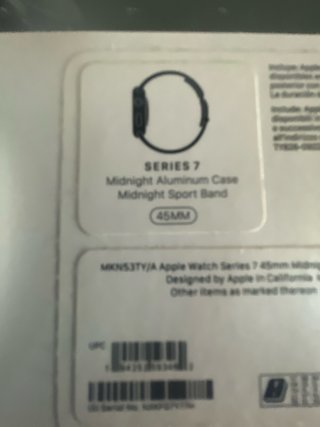 Apple Watch Series 7 45mm Space Gray