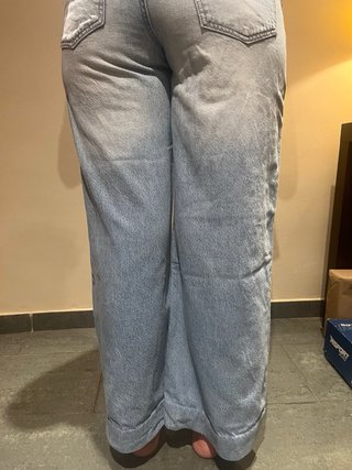 Pantalones vaqueros rectos mujer