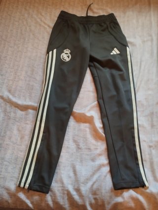 Chándal Real Madrid Adidas Gris Blanco