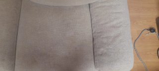 Sofá beige 145x81 cm