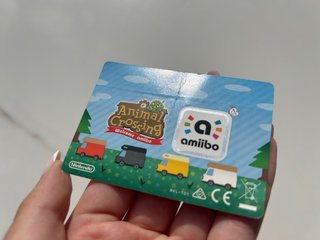 Carta Amiibo Stella #07 Animal Crossing