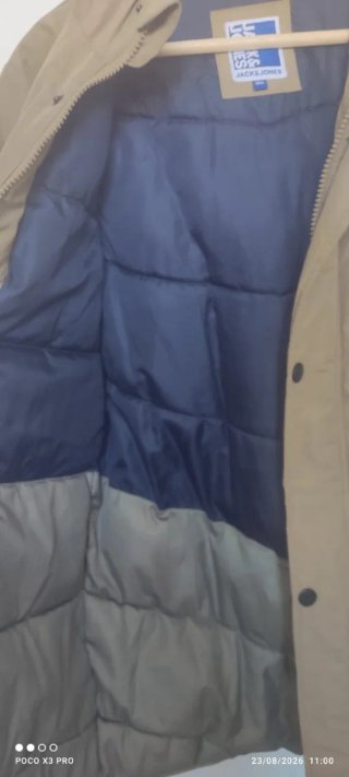 Chaquetón de invierno beige  talla 13-14 años