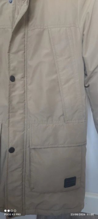 Chaquetón de invierno beige  talla 13-14 años