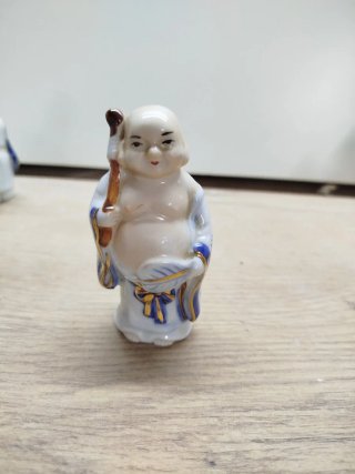 Figuras porcelana Dioses chinos (Set 5)