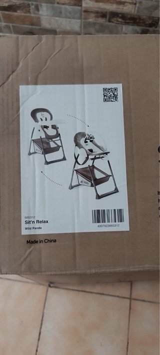 Trona y hamaca bebé Hauck