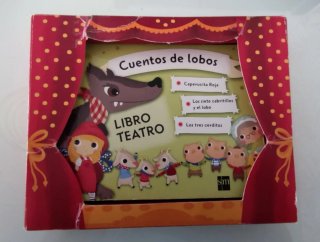 Libro teatro Cuentos de lobos SM