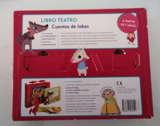 Libro teatro Cuentos de lobos SM