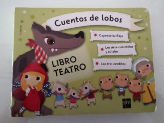 Libro teatro Cuentos de lobos SM