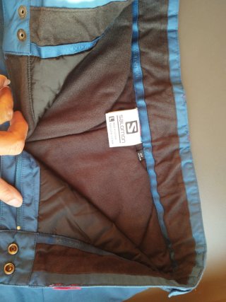 Pantalón esquí Salomon niño T.12 (152cm)