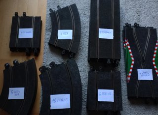 Tramos Scalextric