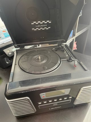 Tocadiscos Lauson Negro