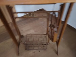 Máquina de coser Alfa antigua