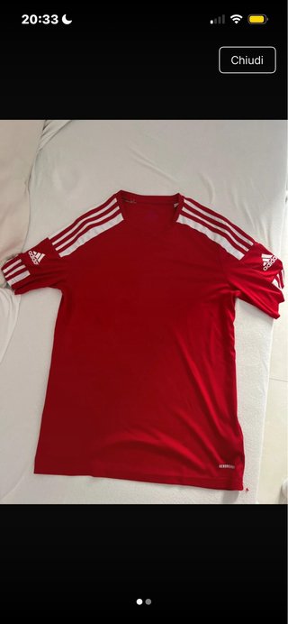 Maglietta Adidas rossa