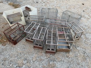 Jaulas para pájaros (varias)