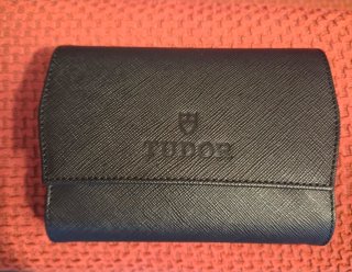 Estuche para 2 relojes Tudor negro