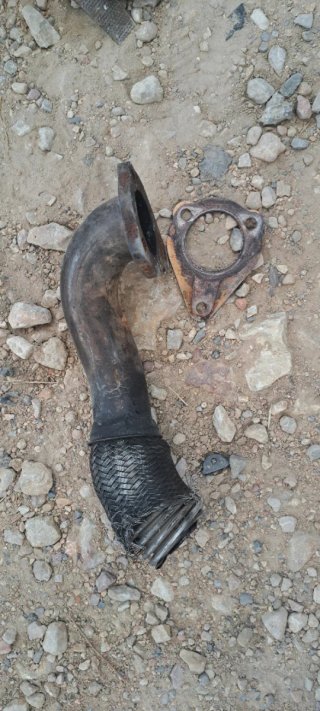 Codo escape 1.9 downpipe