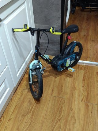 Bicicleta Infantil Btwin Negra
