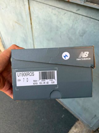 New Balance 1906r Nero/Argento