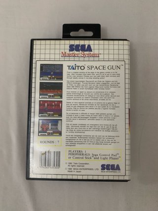 Space Gun Sega Master System