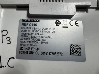 Videoportero Fermax VEO Duox Plus 9445