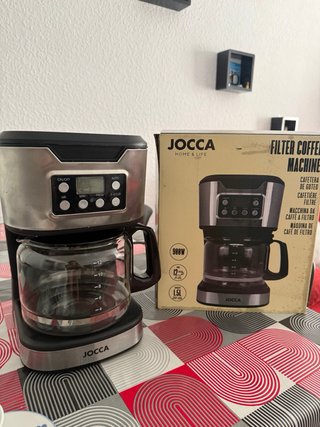 Cafetera JOCCA 900W 1.5L