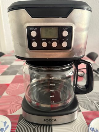 Cafetera JOCCA 900W 1.5L