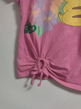 Camiseta Pikachu Niña Rosa Talla 12