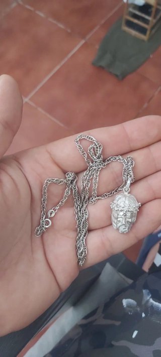 Colgante Cristo Plata 925 SIN ESTRENAR