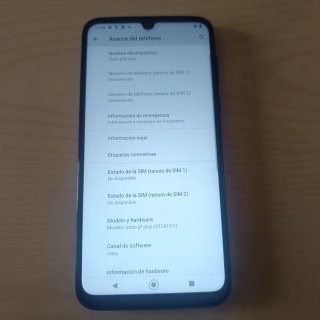 Móvil Motorola Moto G Plus Negro