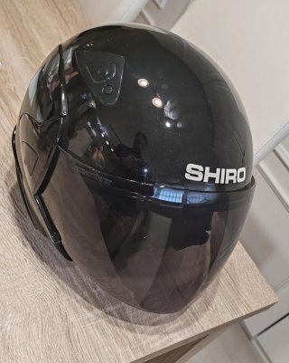 Casco de moto SHIRO negro Talla XS