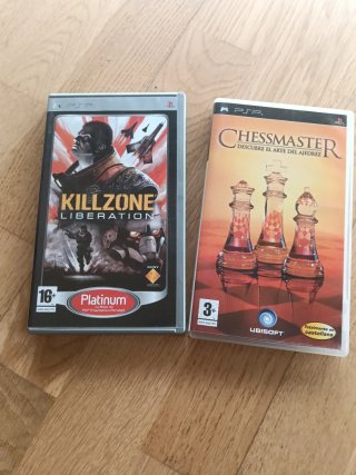 Lote 4 Juegos PSP: F1 06, Killzone, FIFA 12, Chess
