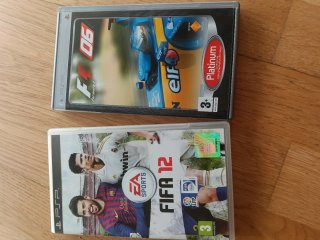 Lote 4 Juegos PSP: F1 06, Killzone, FIFA 12, Chess