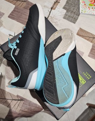 Zapatillas Munich Negras y Azules Talla 42