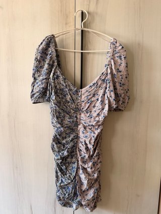 Vestido corto estampado Stradivarius Talla S