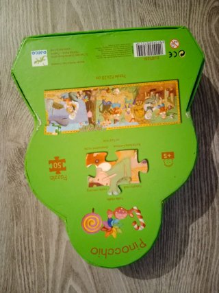 2 Puzzles:  2x48piezas Brave y 1x50piezas Pinocho