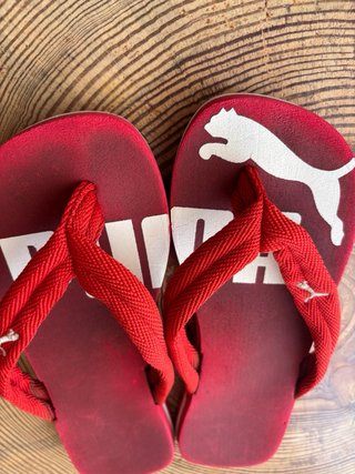 Chanclas Puma Rojas Talla 35