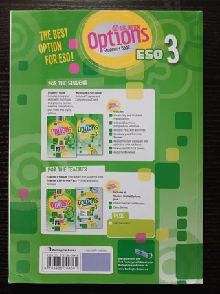 Options ESO3 Student's Book