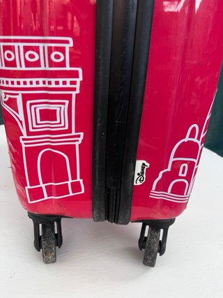 Maleta de mano con diseño París