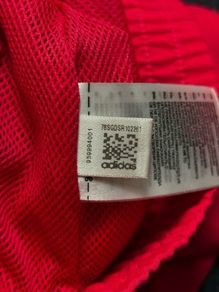 Chaqueta deportiva Adidas Roja Talla 44