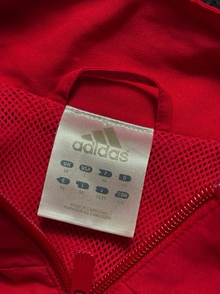 Chaqueta deportiva Adidas Roja Talla 44